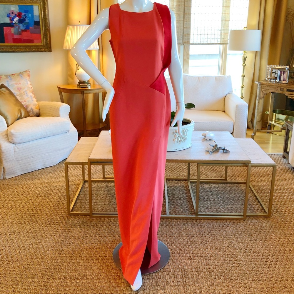 Antonio Berardi Coral Evening Gown NWOT